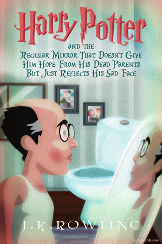 Illustration for article titled Someone made covers for more stories about Harry Potter’s sad future